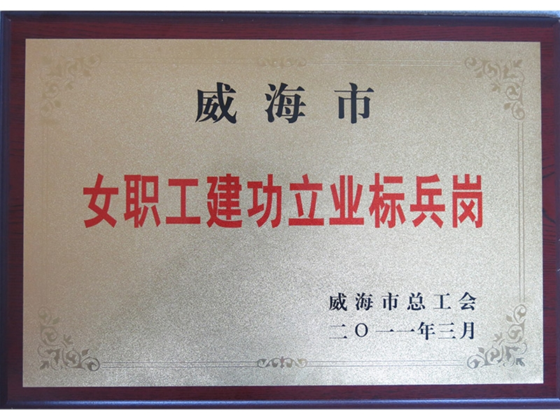 2011年女职工建工立业标兵岗